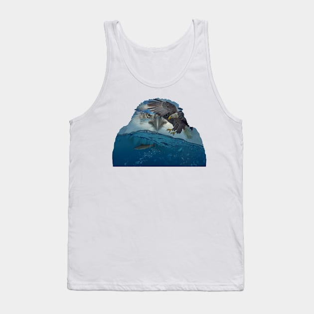 Bald Eagle Tank Top by Sham